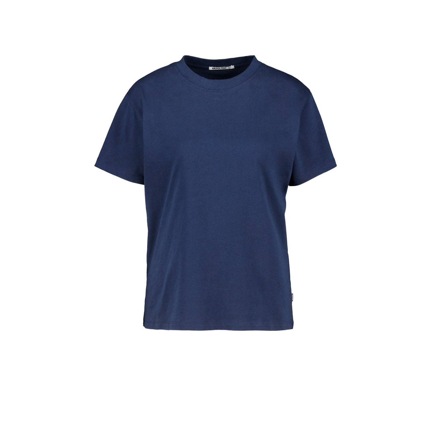 America Today T-shirt donkerblauw