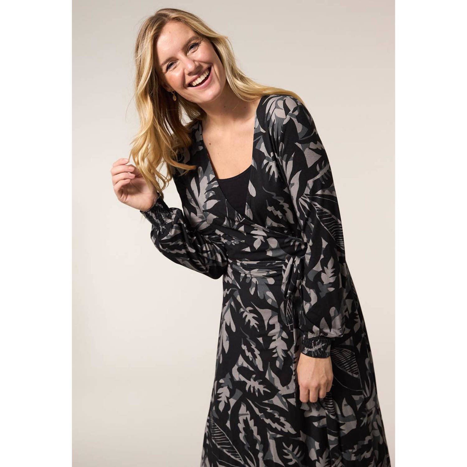 Miss Etam A-lijn jurk zwart