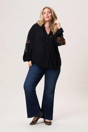 blouse zwart