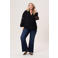 Miss Etam Plus blouse zwart