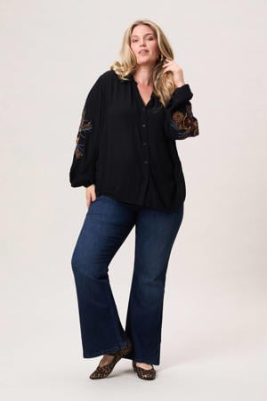 blouse zwart