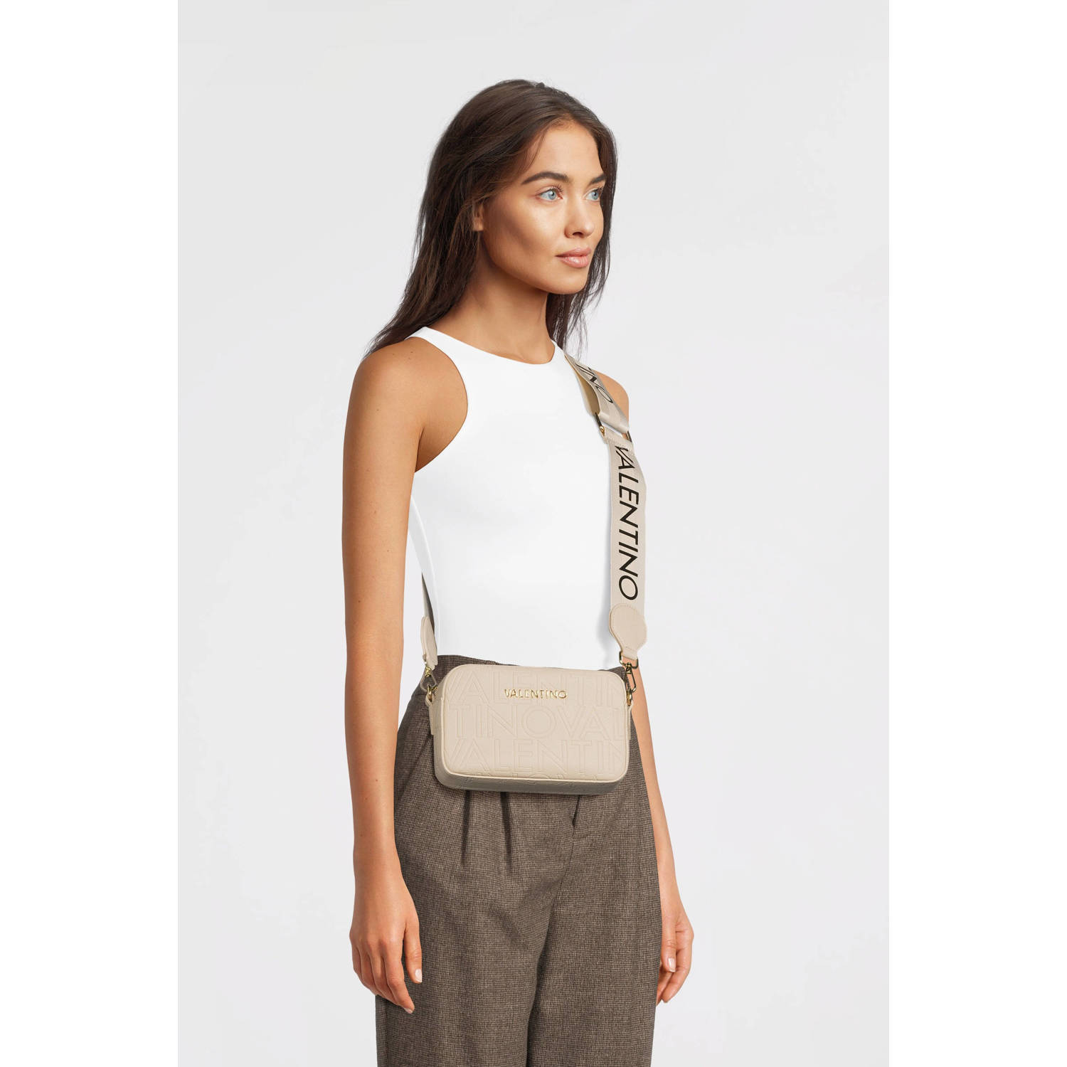 Valentino Bags crossbody tas Pansy beige