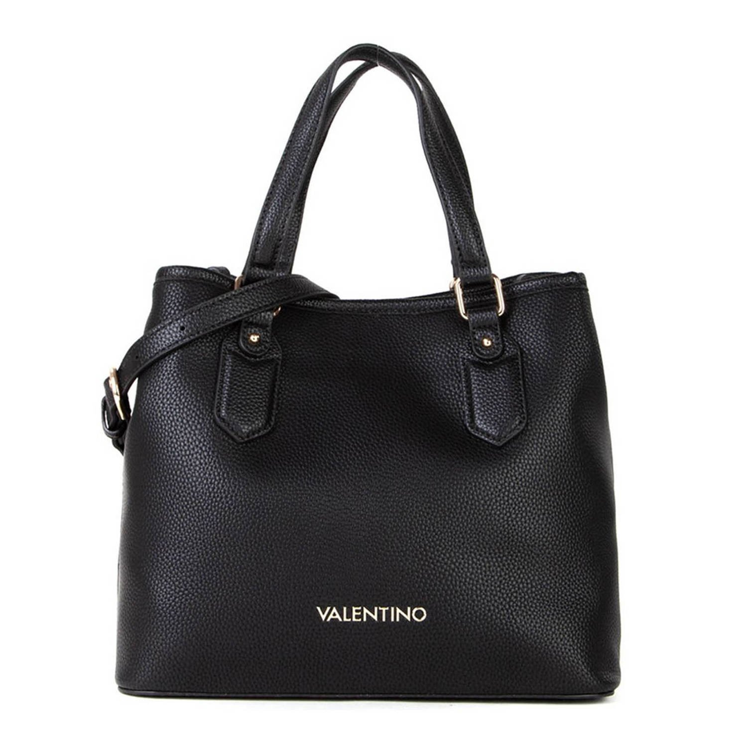 Valentino by Mario Valentino Zwarte Polyethyleen Handtas | Sku: Va-33520 Black Dames