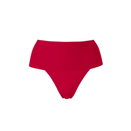 SPANX Undie-tectable seamless licht corrigerende string rood afbeelding
