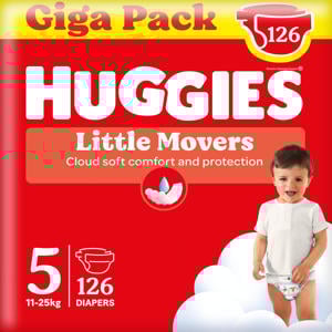 Luiers - maat 5 (11 - 25 kg) - 126 stuks