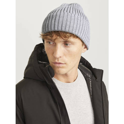JACK & JONES muts JACPRIME grijs afbeelding