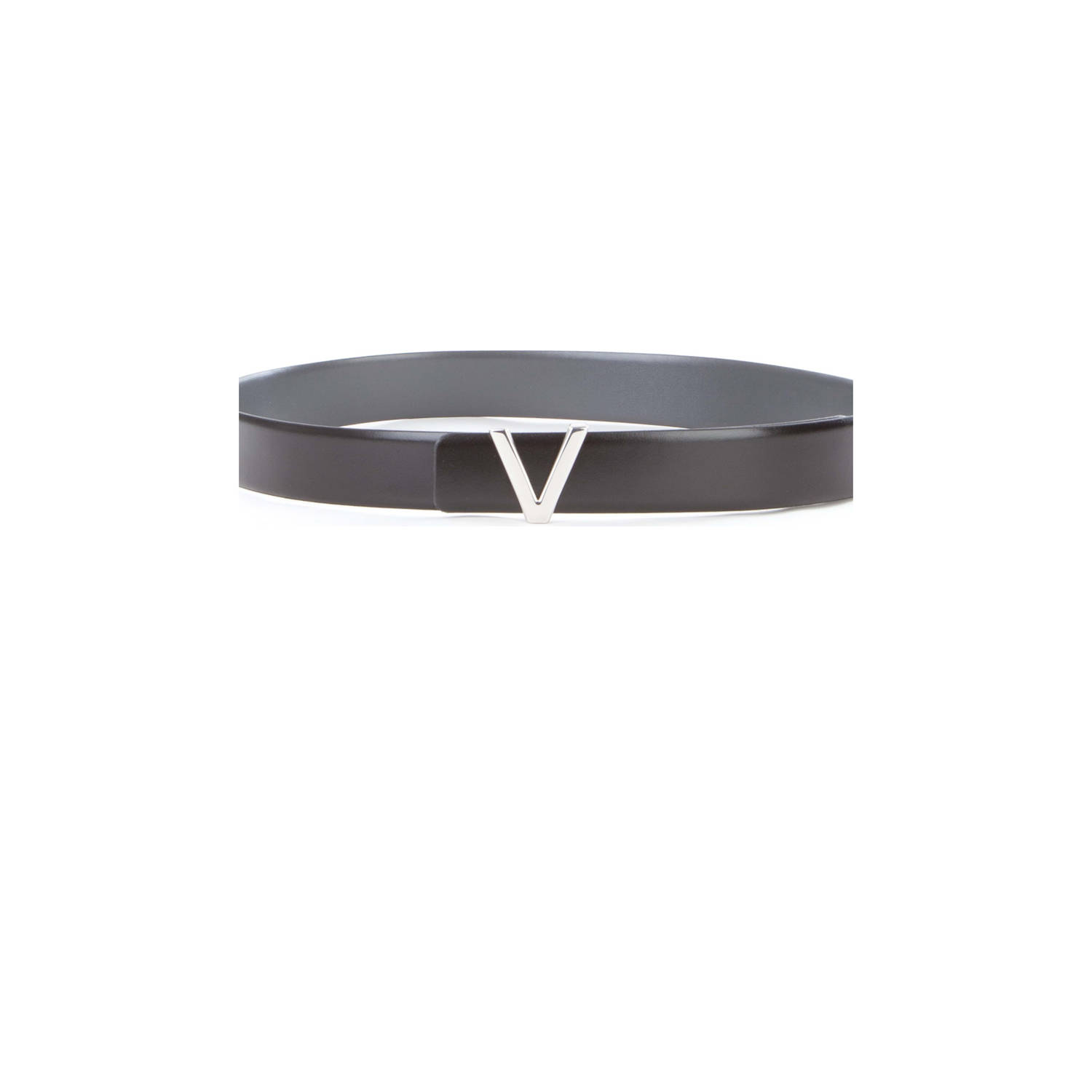 Valentino Bags leren riem Dario zwart