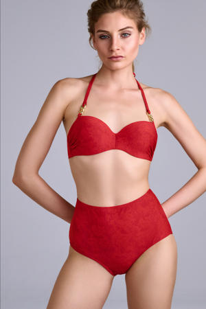 high waist bikinibroekje Acapulco rood