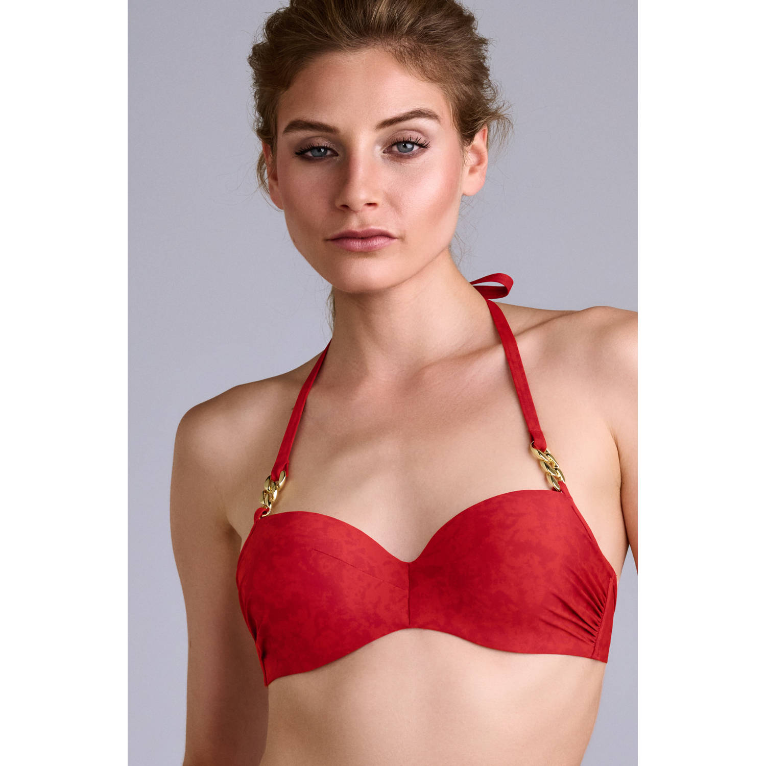Marlies dekkers voorgevormde beugel bikinitop Acapulco rood