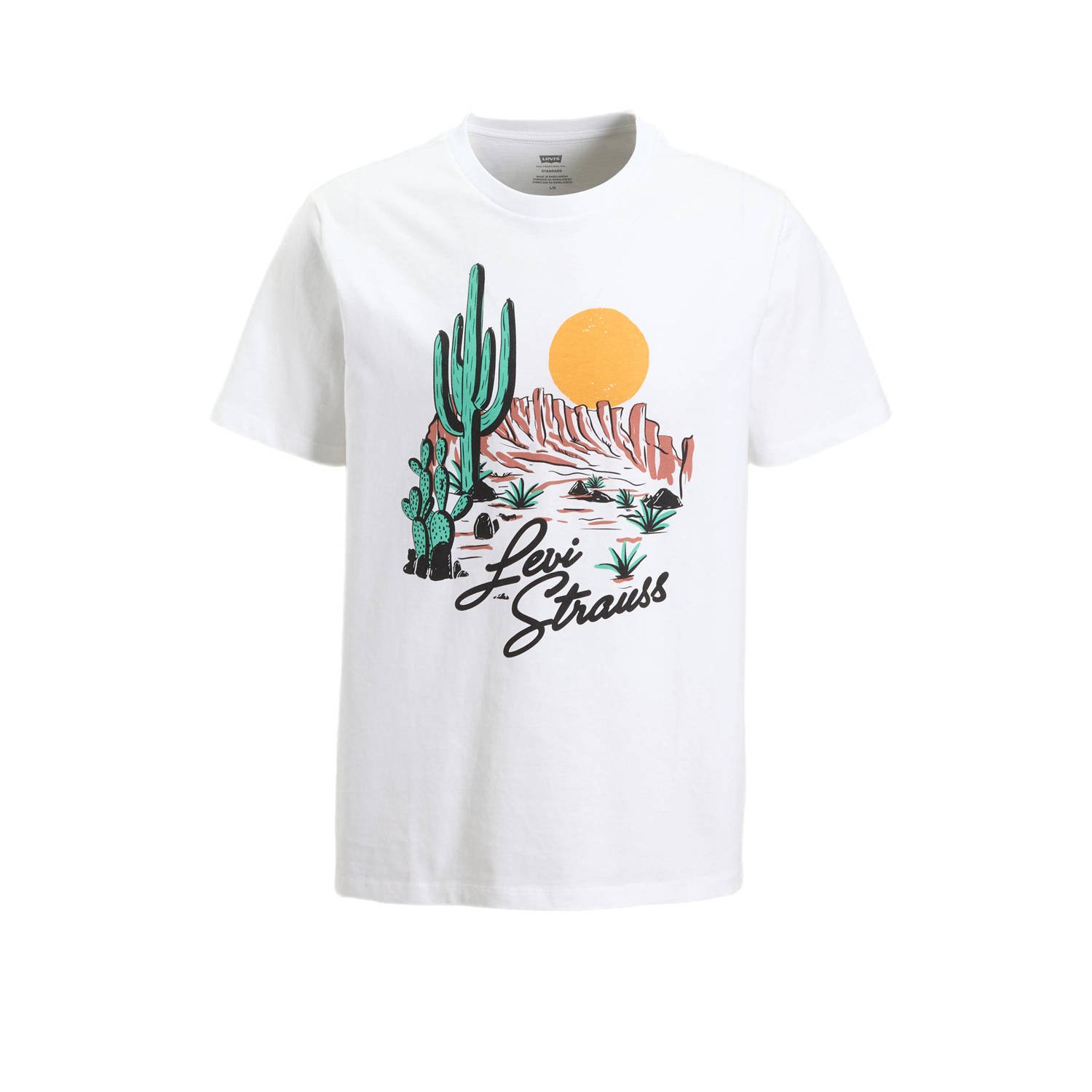 Levi's T-shirt Levis T-Shirt Graphic Heritage White