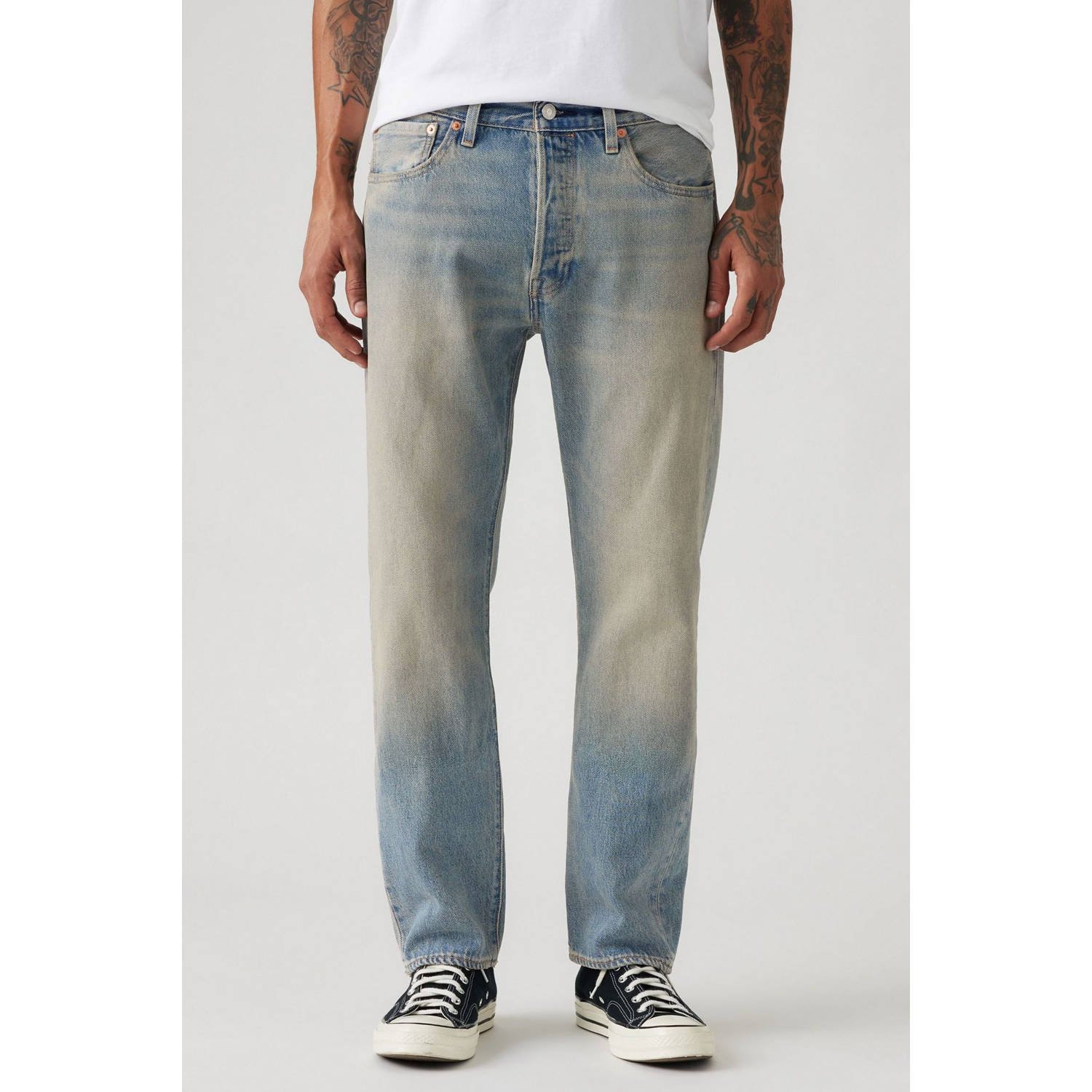 Levi's Straight fit jeans in 5-pocketmodel model '501'