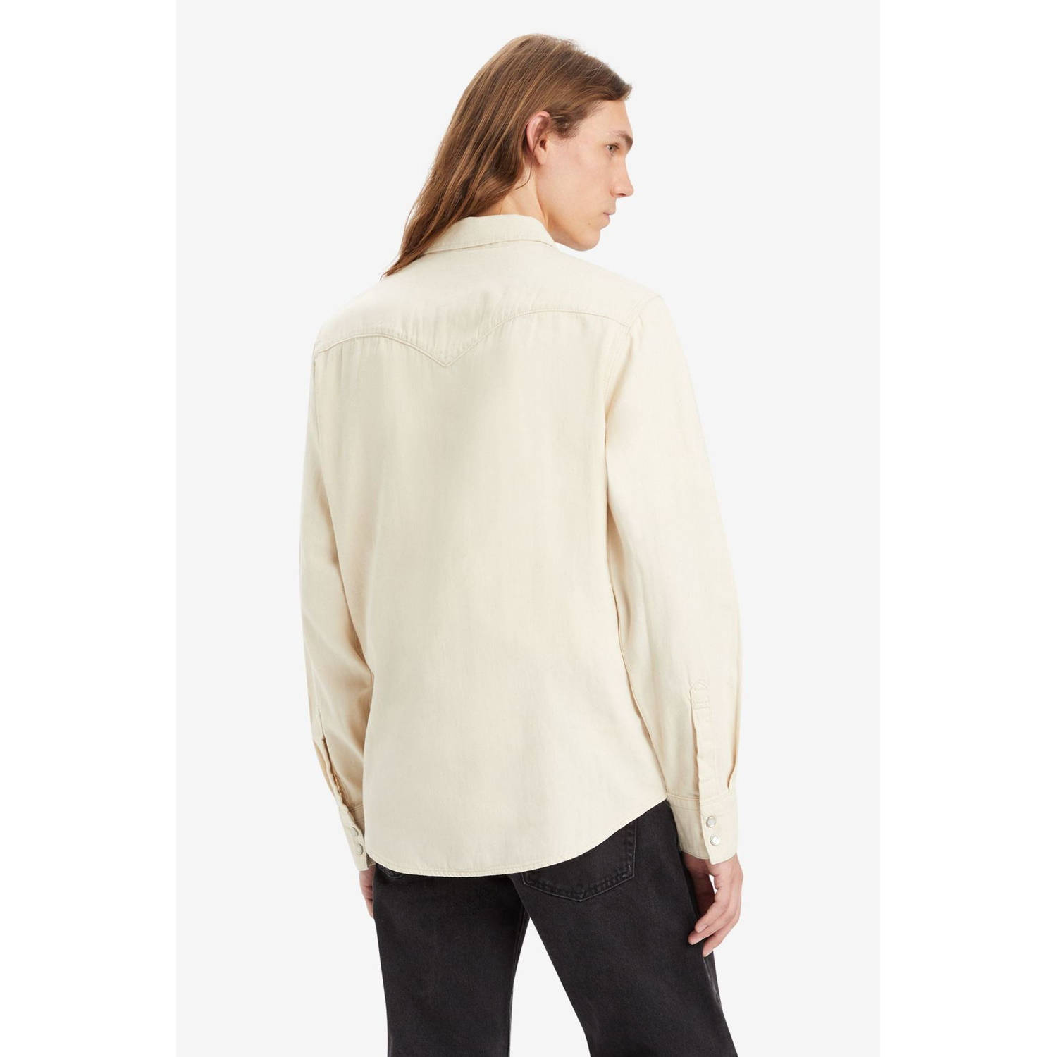 Levi's casual overhemd ecru