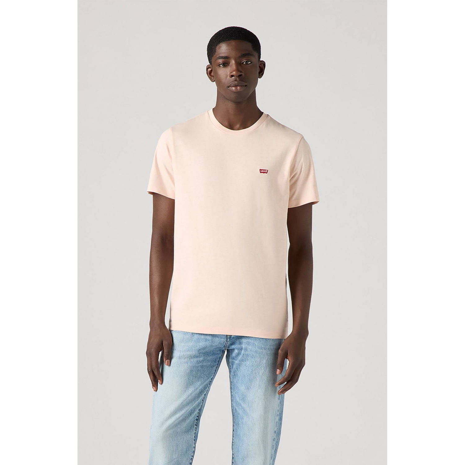 Levi's T-shirt lichtroze