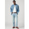 Levi's 502 tapered fit jeans top it off
