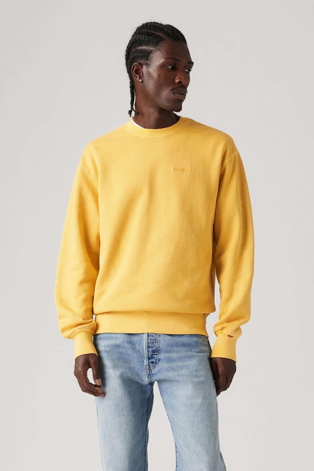 Levi's sweater geel
