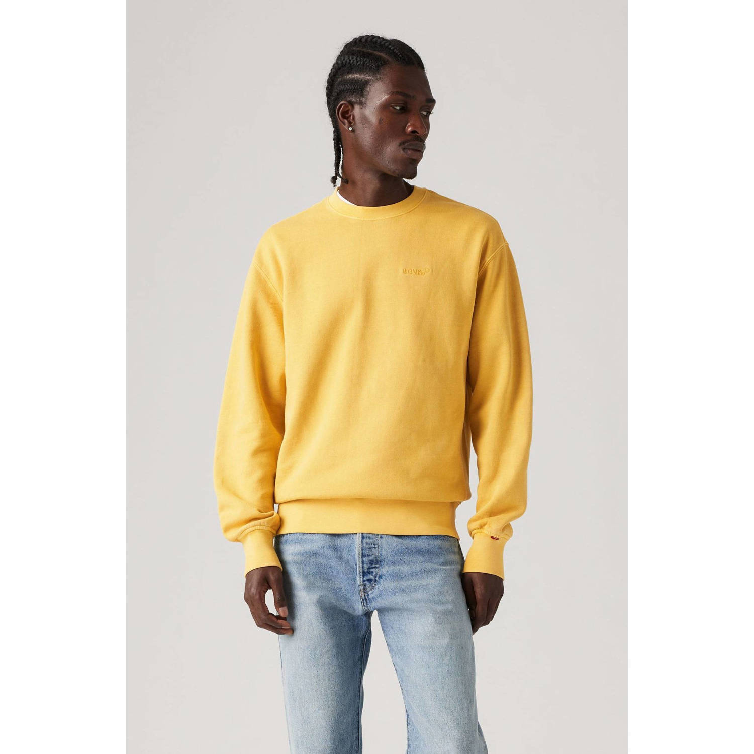 Levi's Sweatshirt met labelstitching