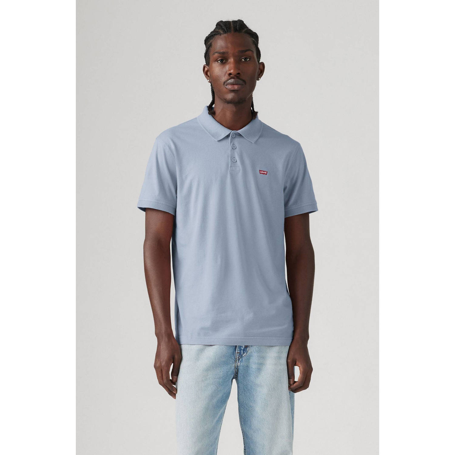 Levi's Poloshirt LE NEW LEVIS HM POLO met klein batwing-logo