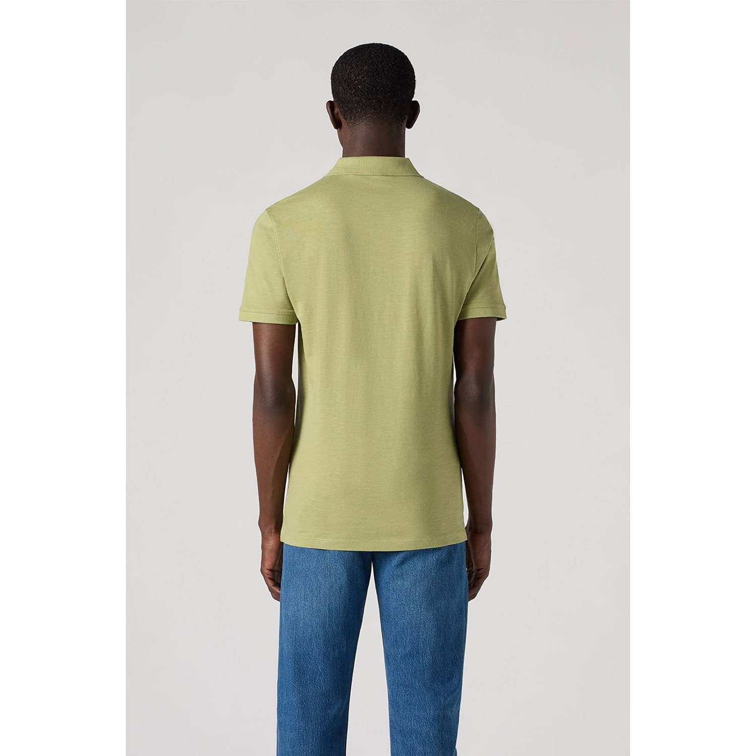 Levi's slim polo groen