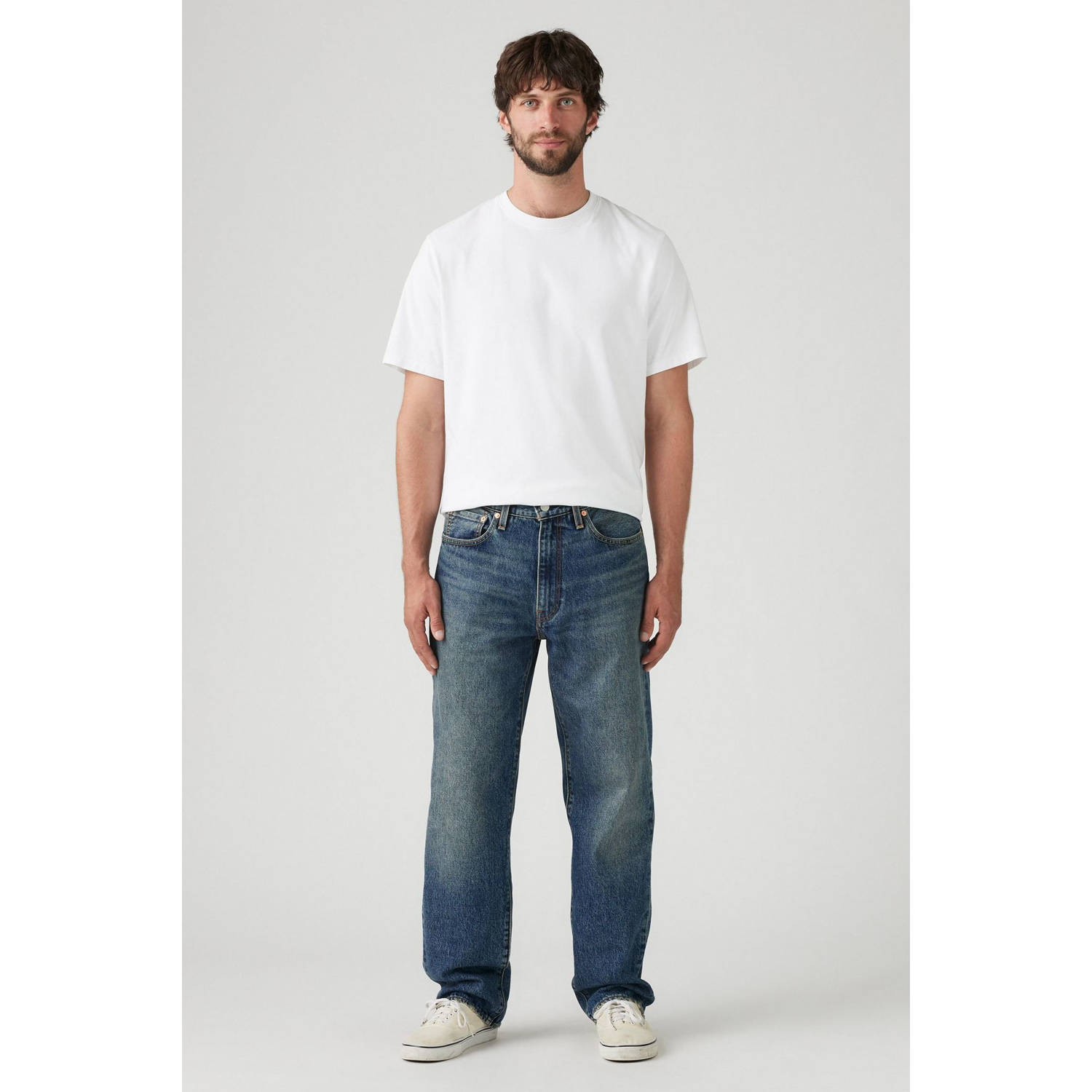 Levi's 568 loose fit jeans aisle seat