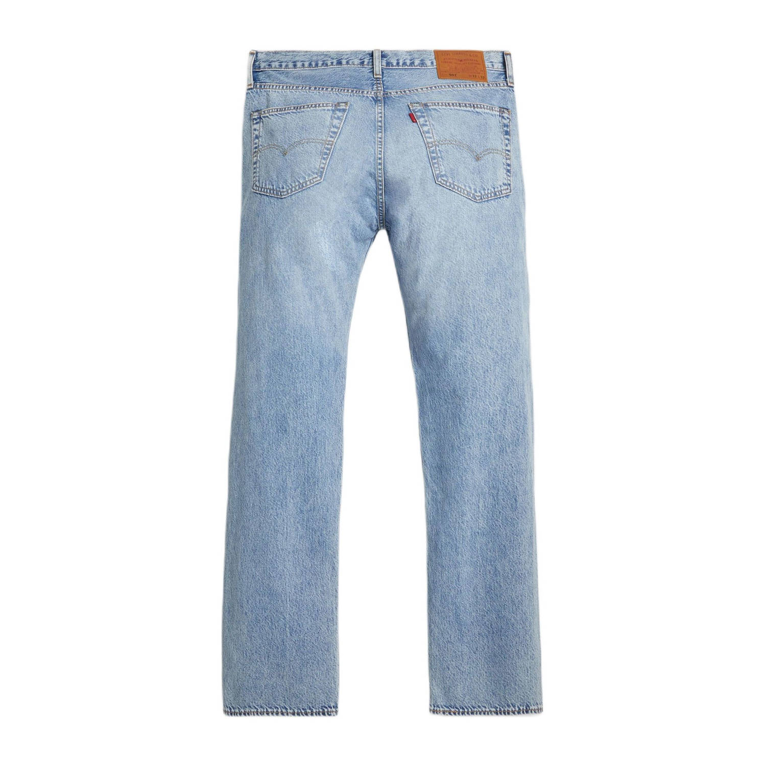 Levi's 501 straight leg jeans low on sleep
