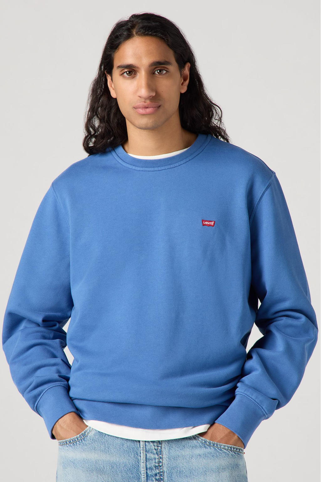Levi's sweater blauw