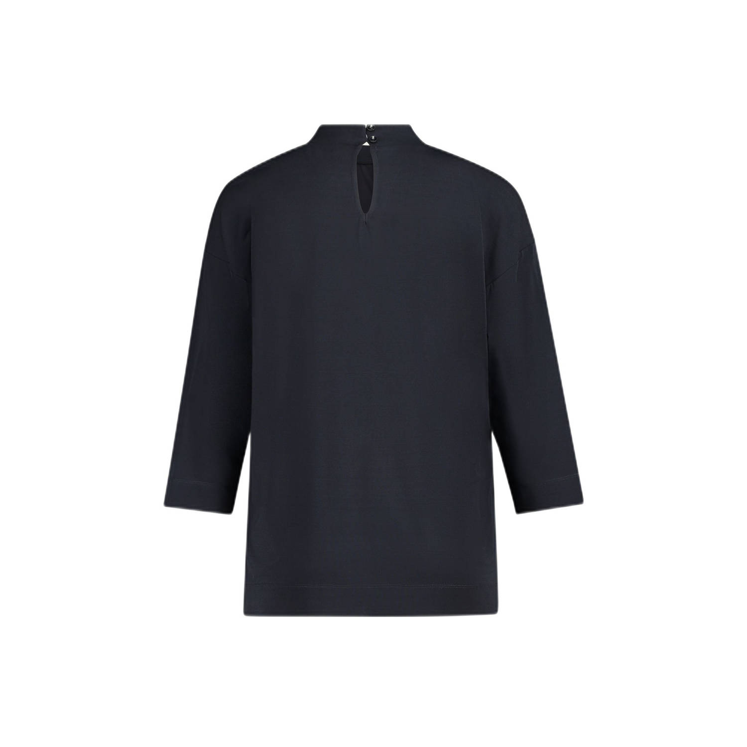 Claudia Sträter top donkerblauw