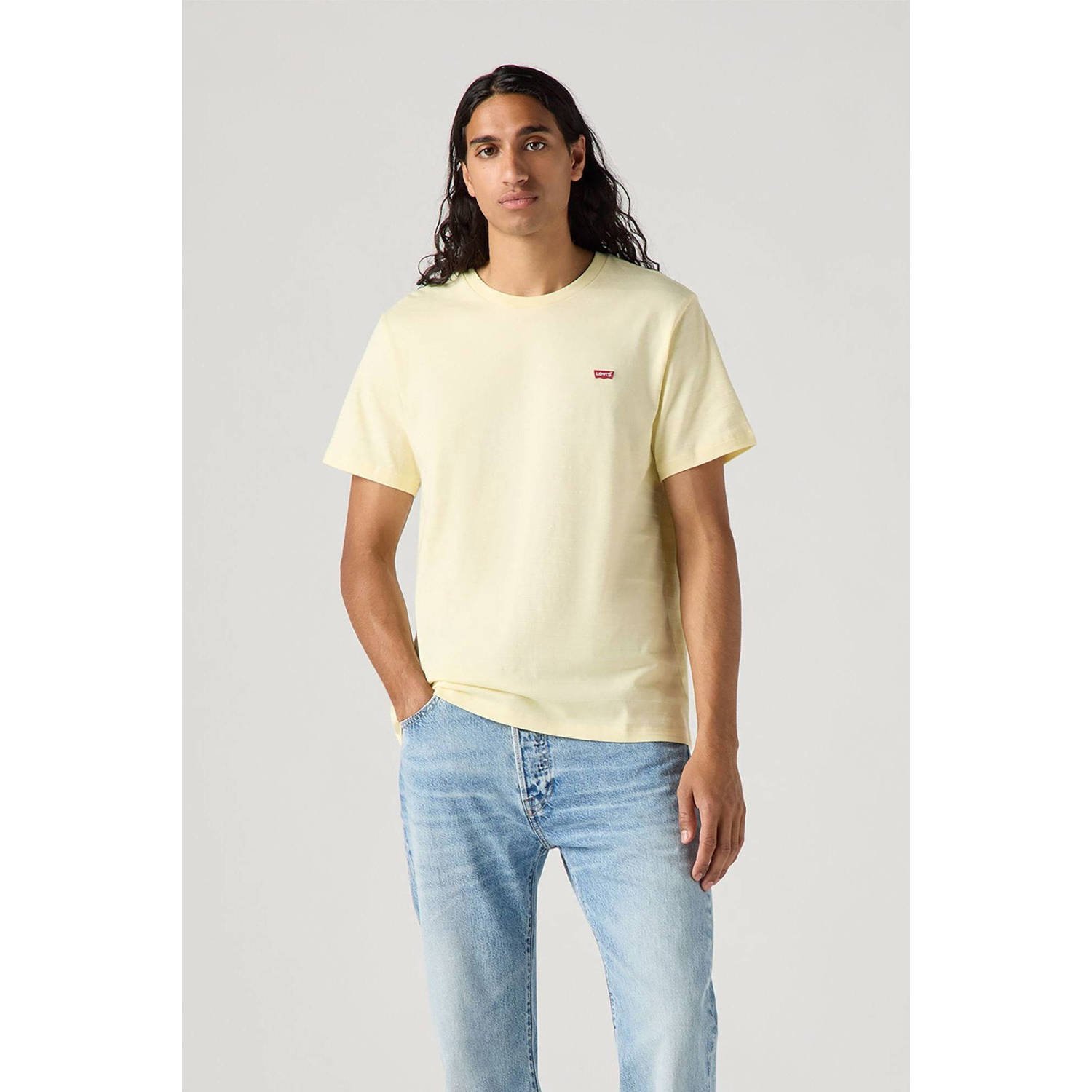 Levi's T-shirt Levis T-shirt Original Dobby Yellow