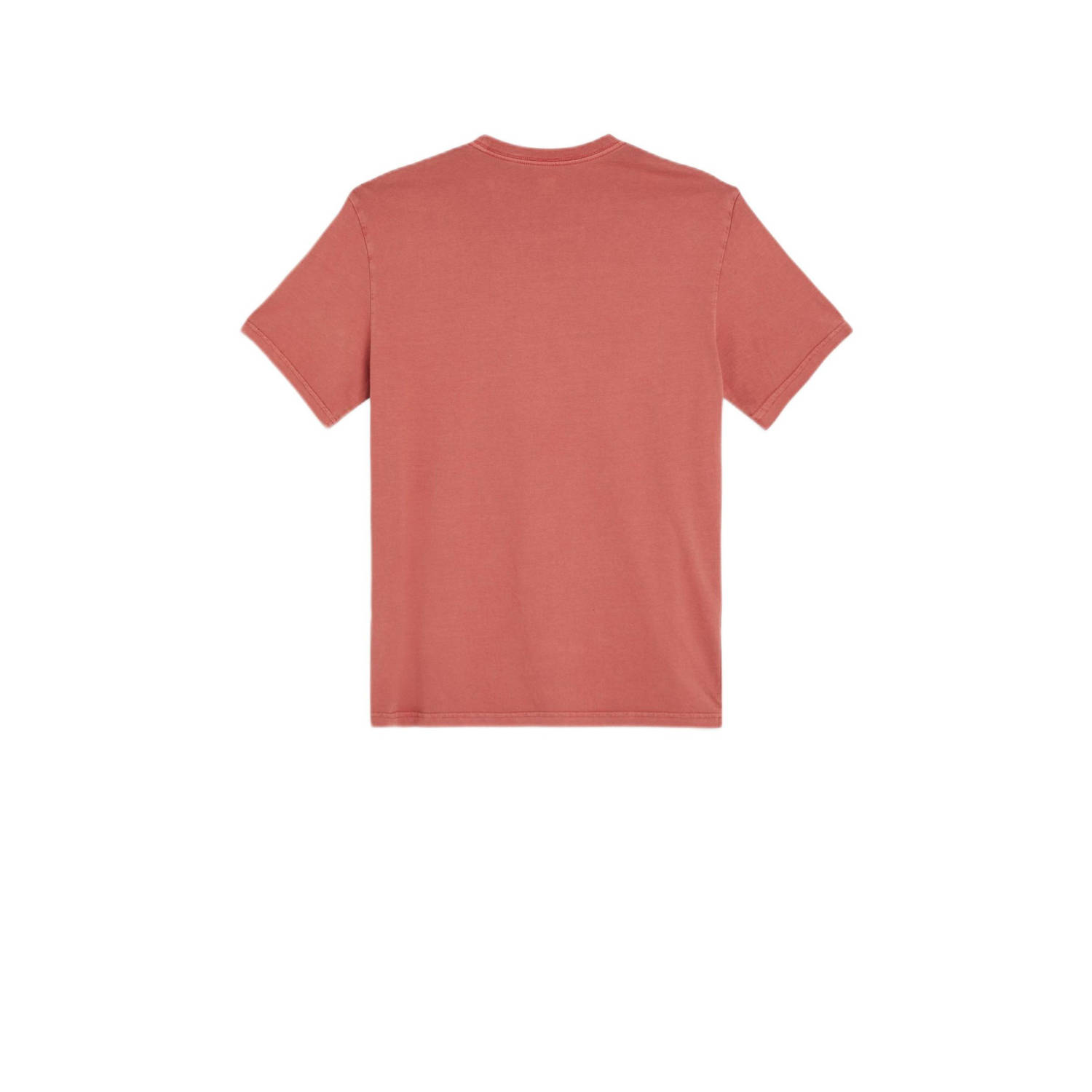 Levi's T-shirt koraalrood