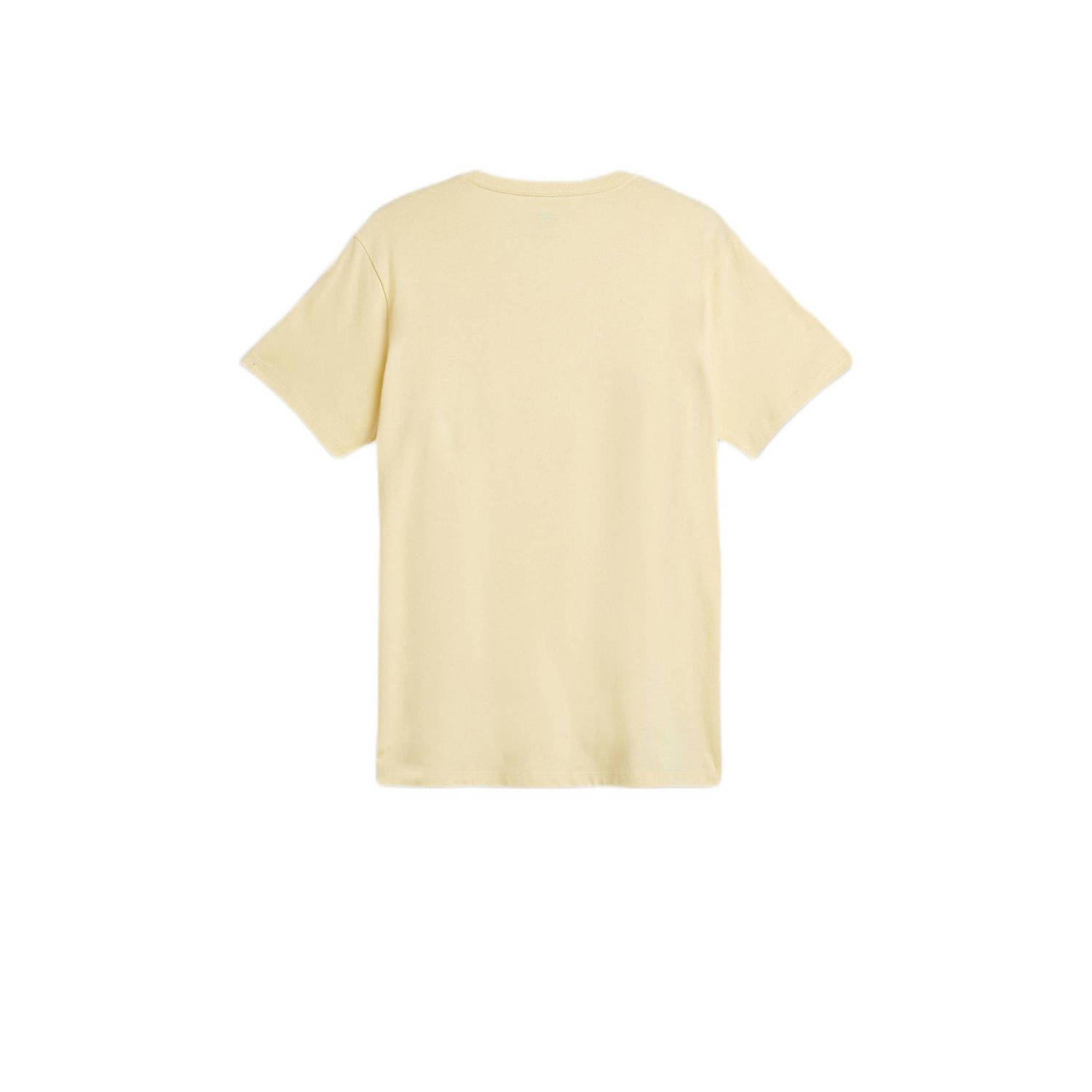 Levi's T-shirt lichtgeel