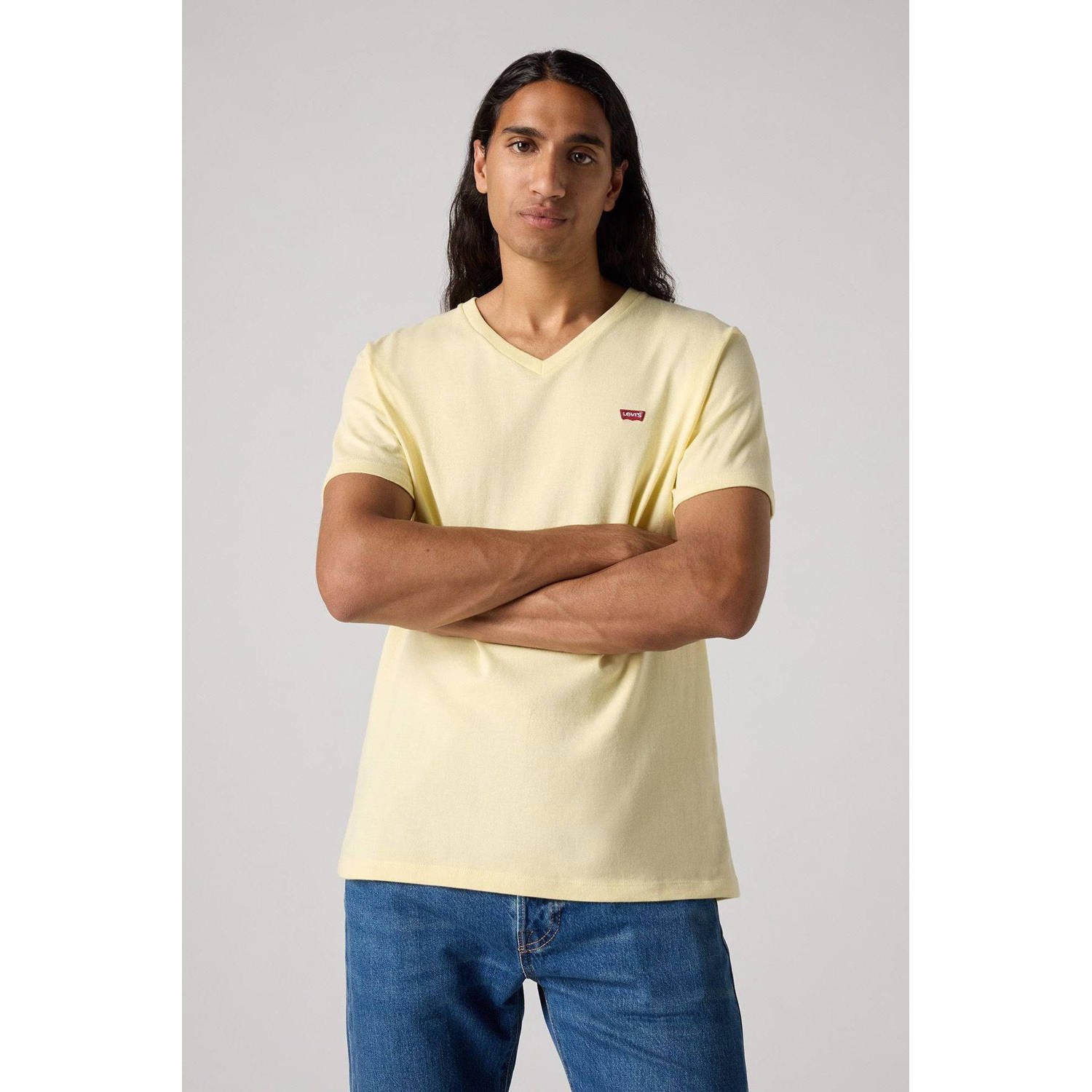 Levi's Shirt met V-hals LE ORIGINAL HM VNECK