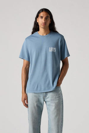 T-shirt blauw