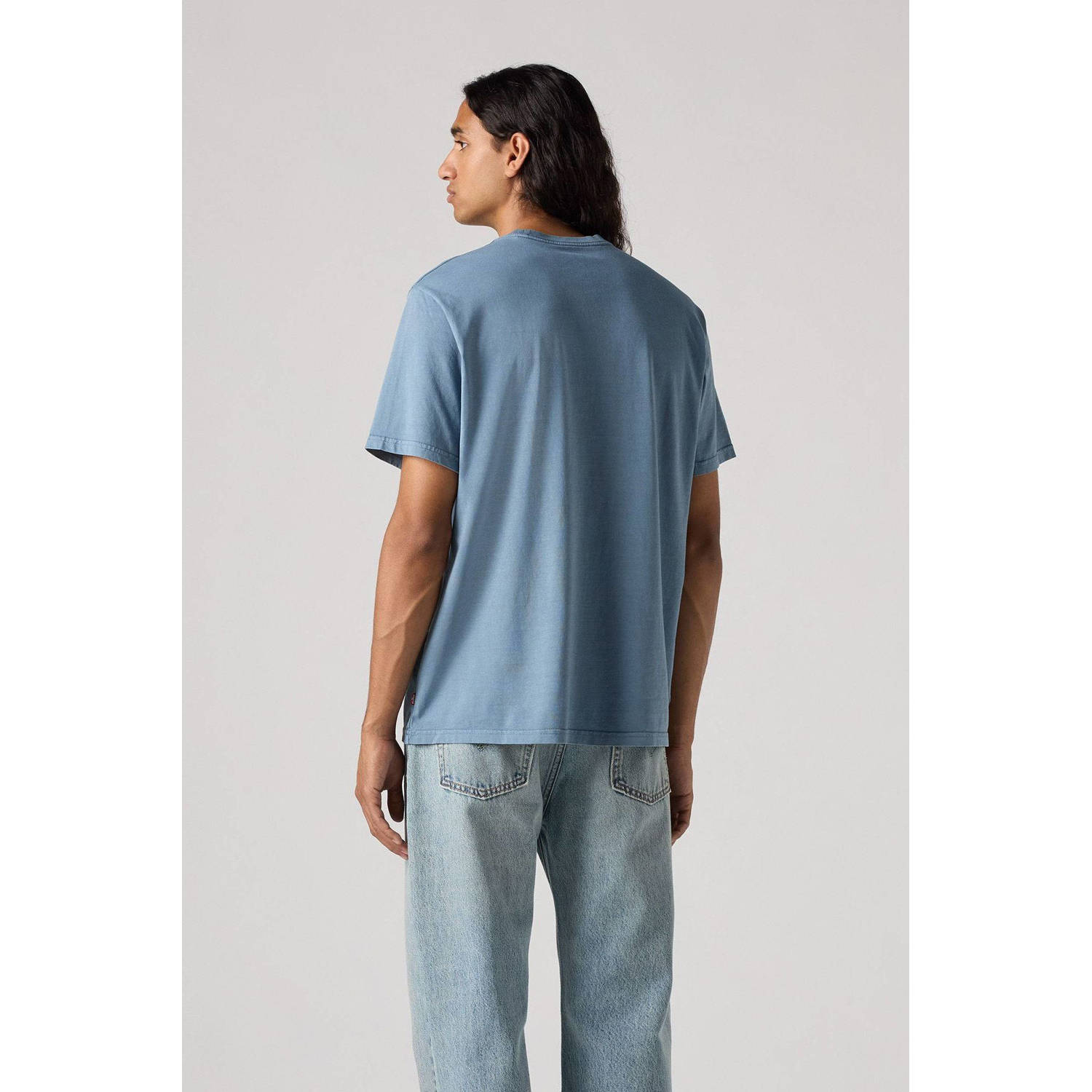 Levi's T-shirt blauw