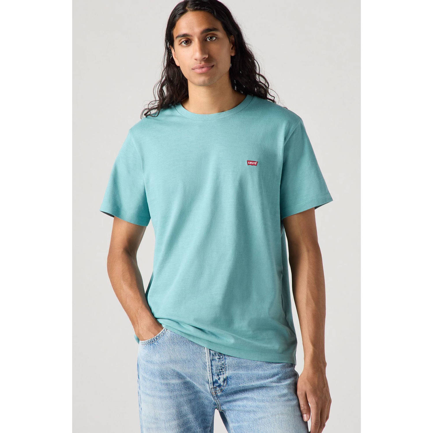 Levi's T-shirt turquoise
