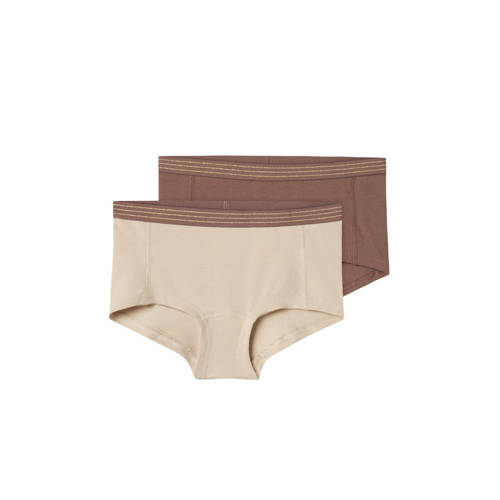 NAME IT KIDS hipster NKFHIPSTER - set van 2 zand/bruin afbeelding