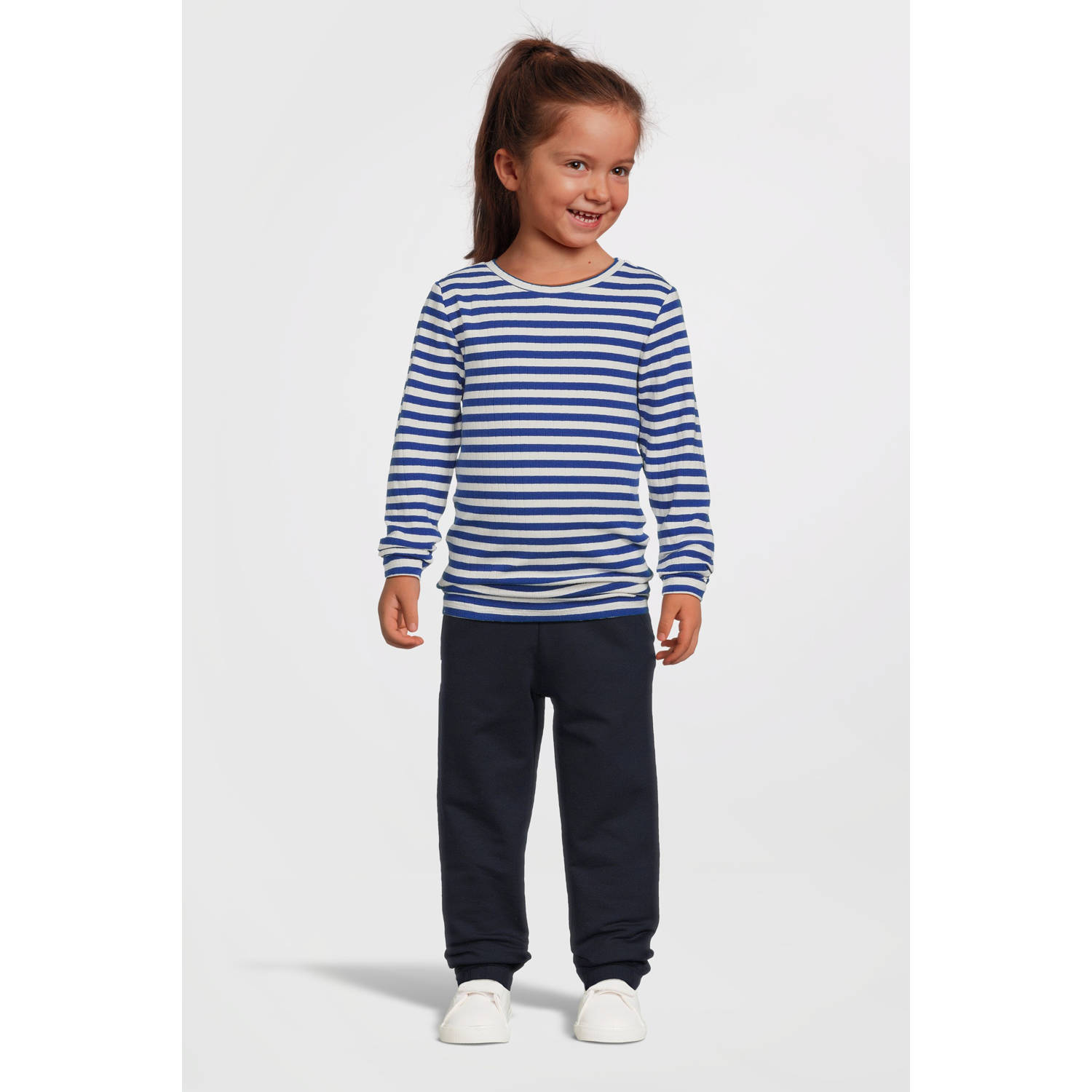 NAME IT KIDS gestreepte longsleeve NKFSURAJA