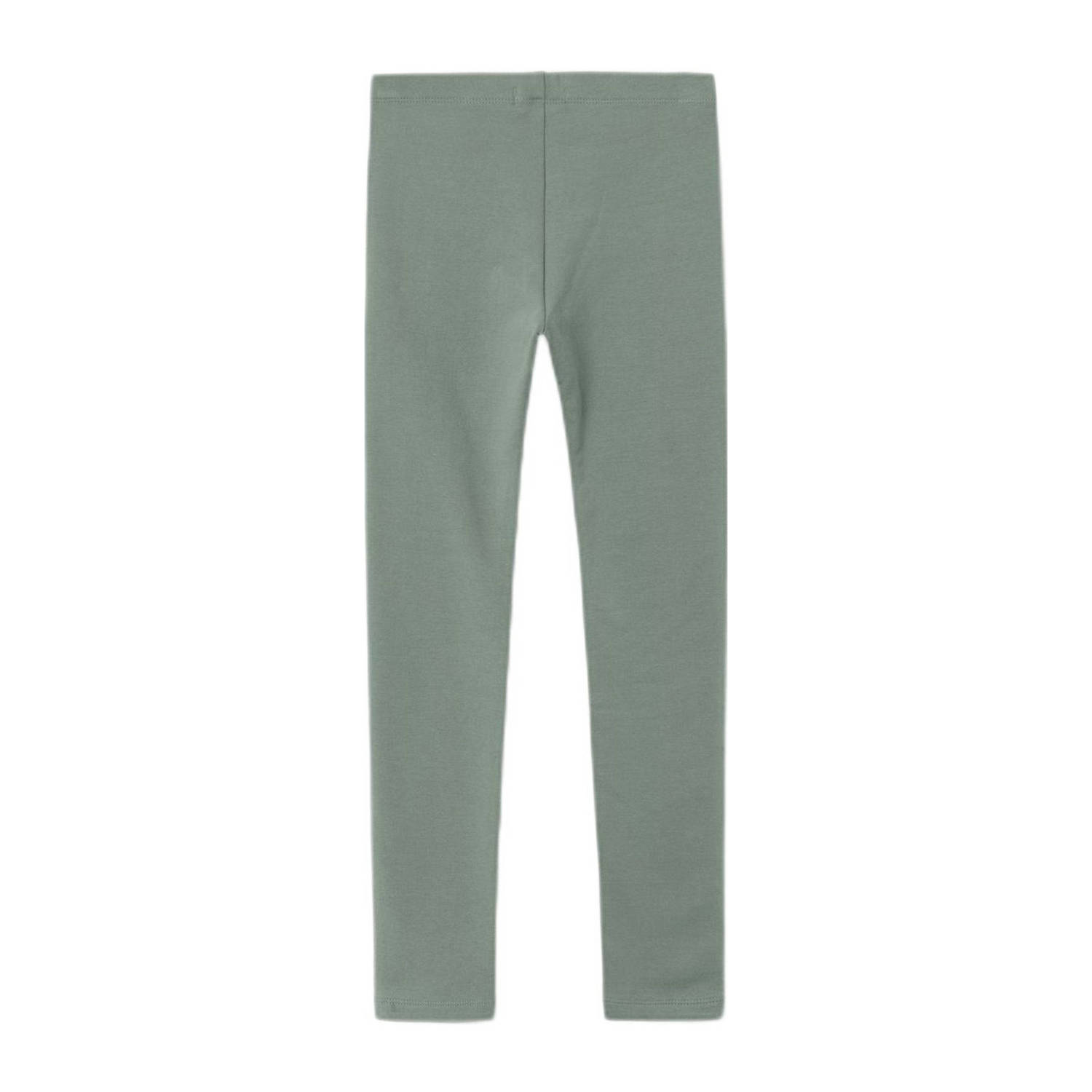 NAME IT KIDS gemêleerde legging NKFDAVINA groen