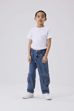 straight fit jeans NKMRYAN medium blue denim