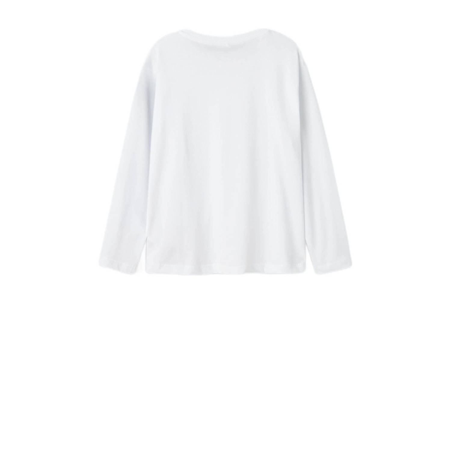 NAME IT KIDS longsleeve NKMVOBBO set van 3 wit beige zwart