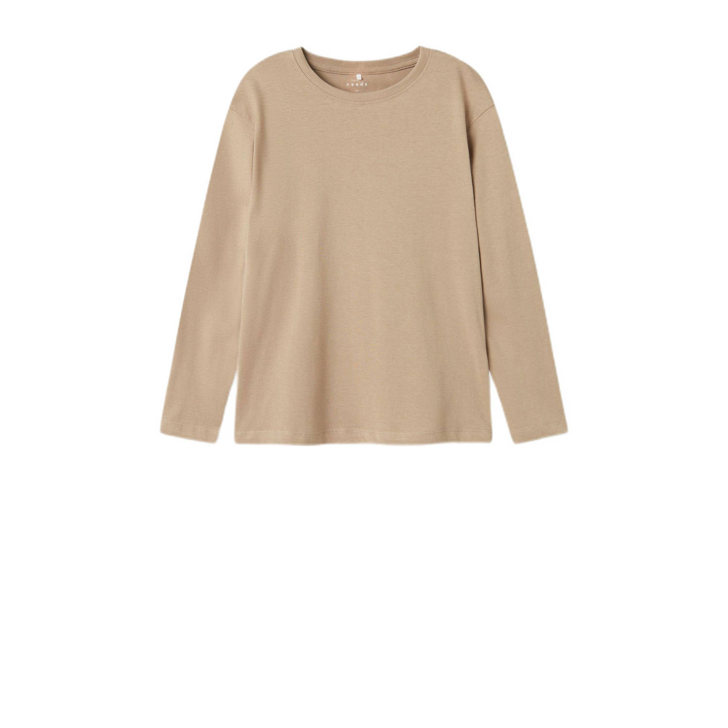 NAME IT KIDS longsleeve NKMVOBBO set van 3 wit beige zwart