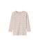 NAME IT MINI gestreepte longsleeve NMNBANI ecru/lichtbruin