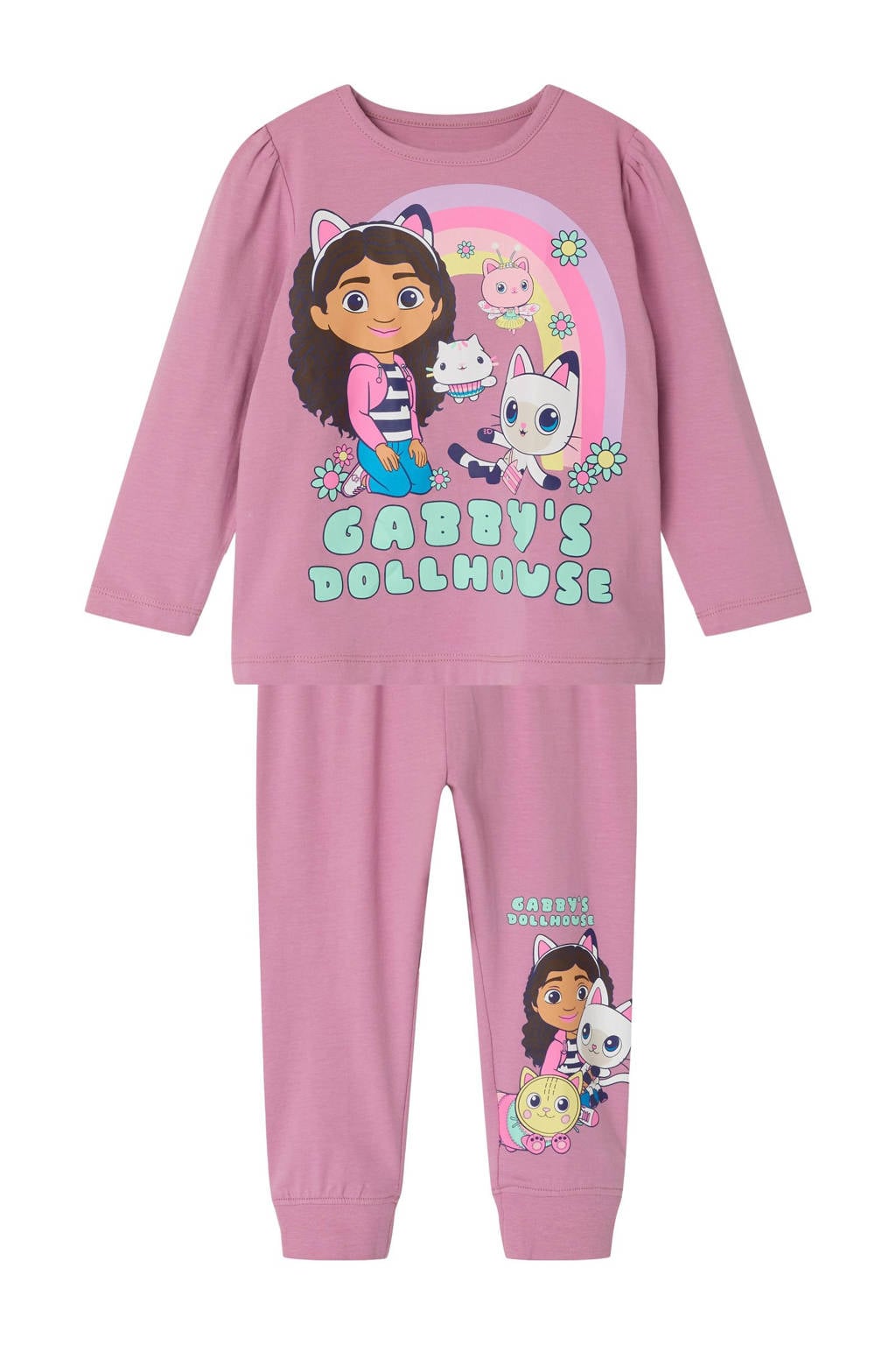 Sanetta meisjes 245990 pyjamaset, groen, 152