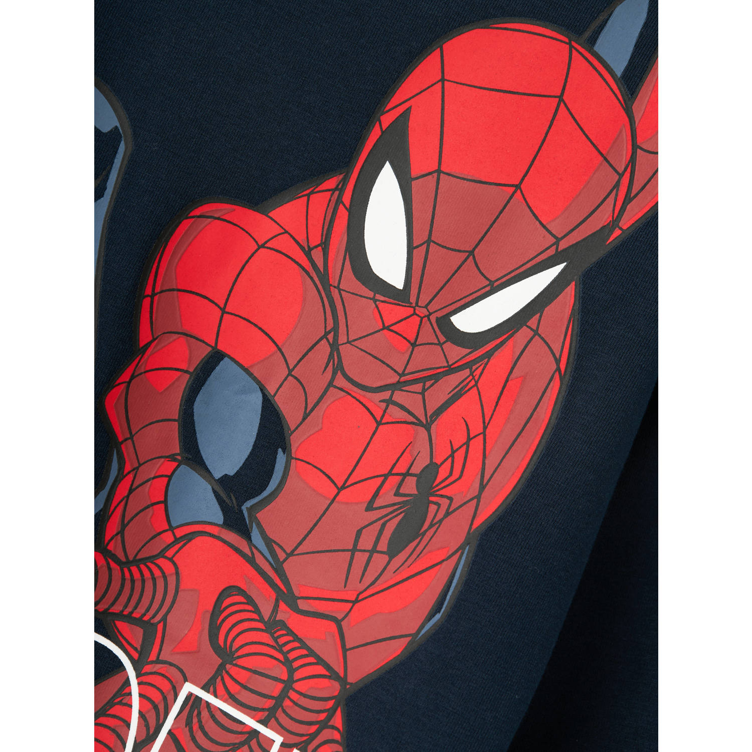 NAME IT MINI pyjama NMMALFRED Spiderman donkerblauw rood