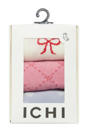 thumbnail: ICHI giftbox sokken IABOW - set van 3 multi