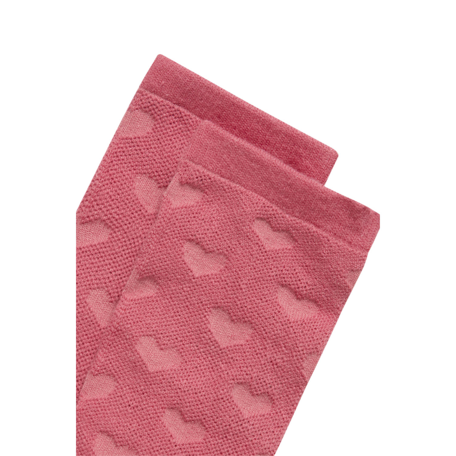 ICHI giftbox sokken met hartjes IALOVE roze