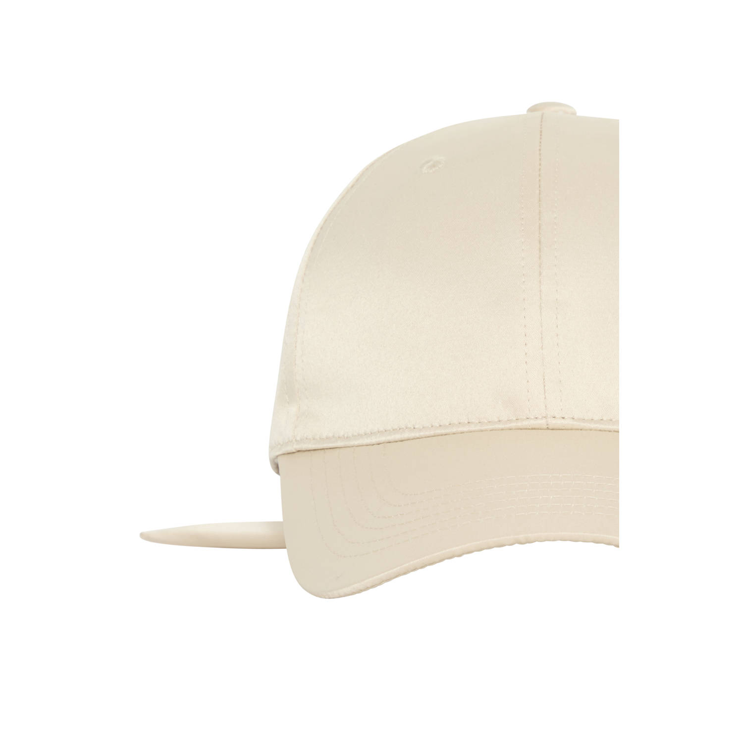 ICHI satijnen pet IALOURDES beige