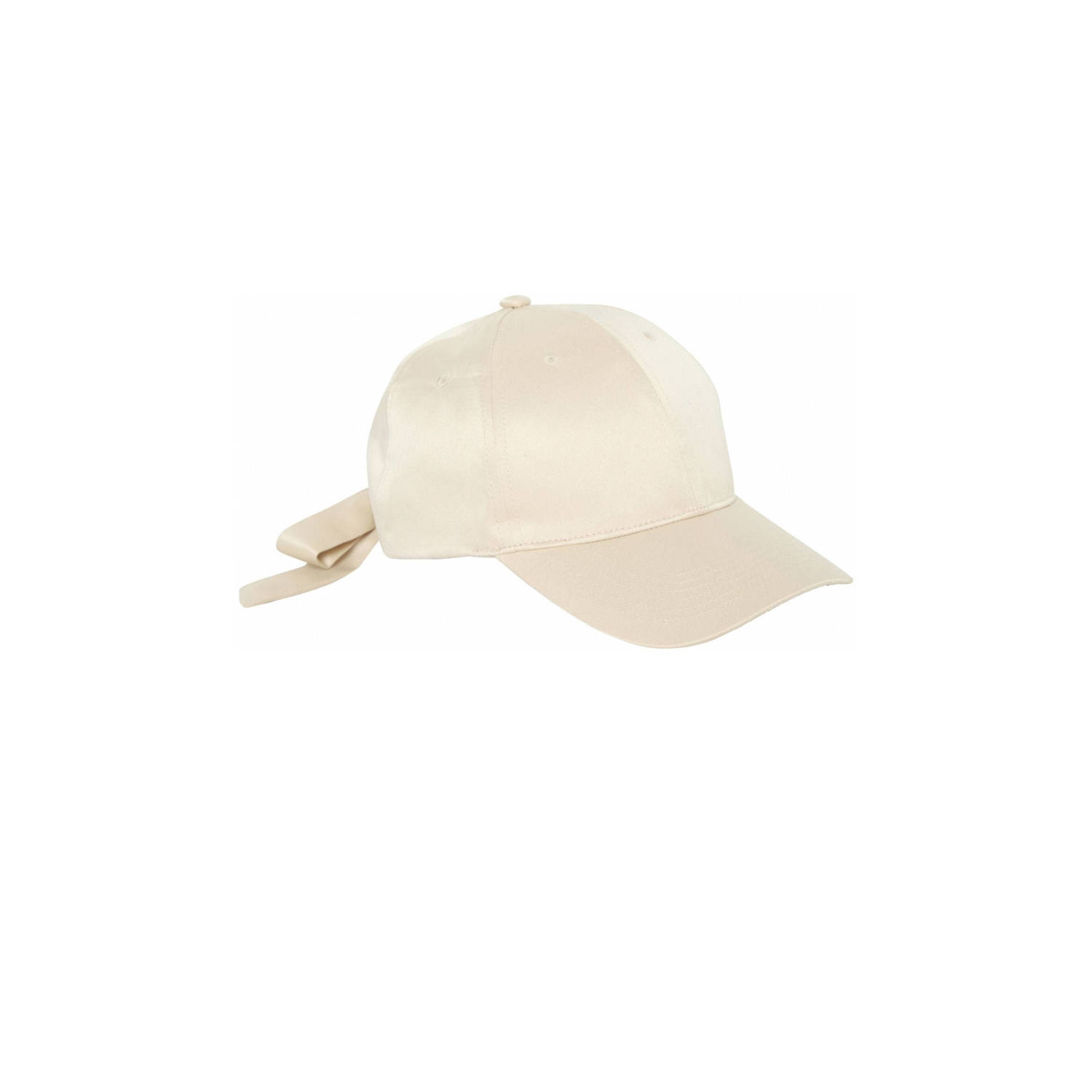 ICHI satijnen pet IALOURDES beige