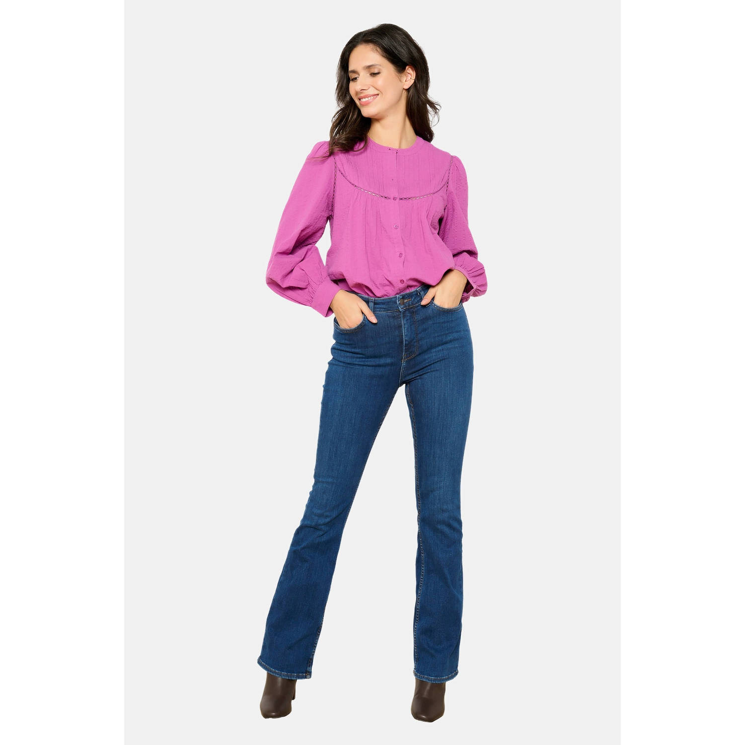 LOLALIZA blouse roze