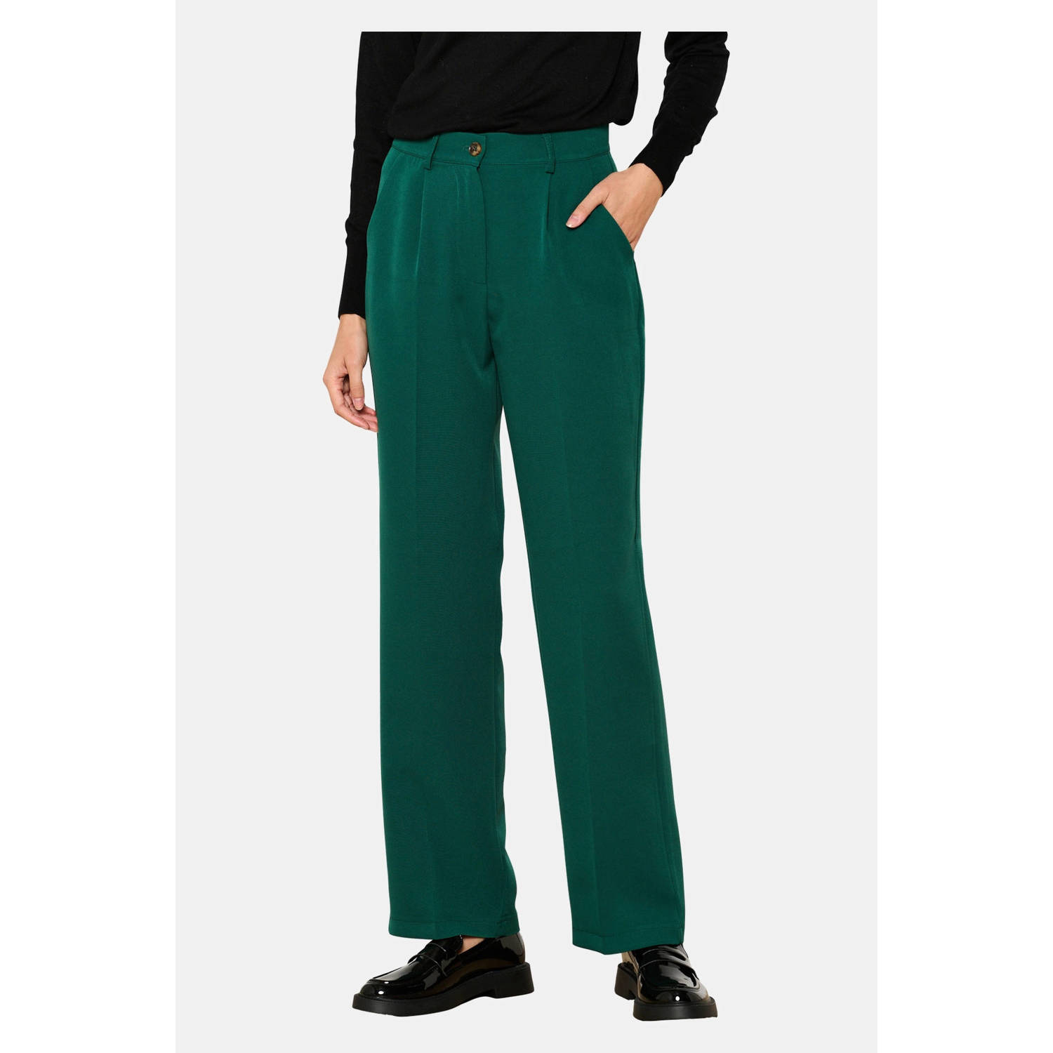 LOLALIZA wide leg broek
