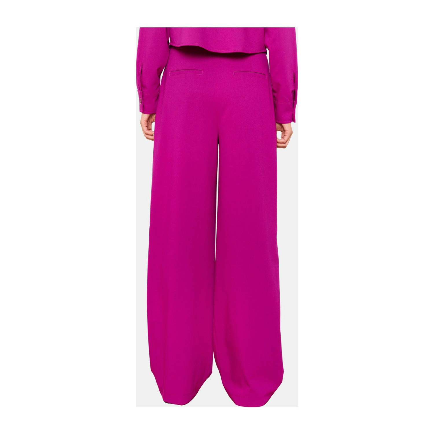 LOLALIZA exclusive wide leg pantalon violet