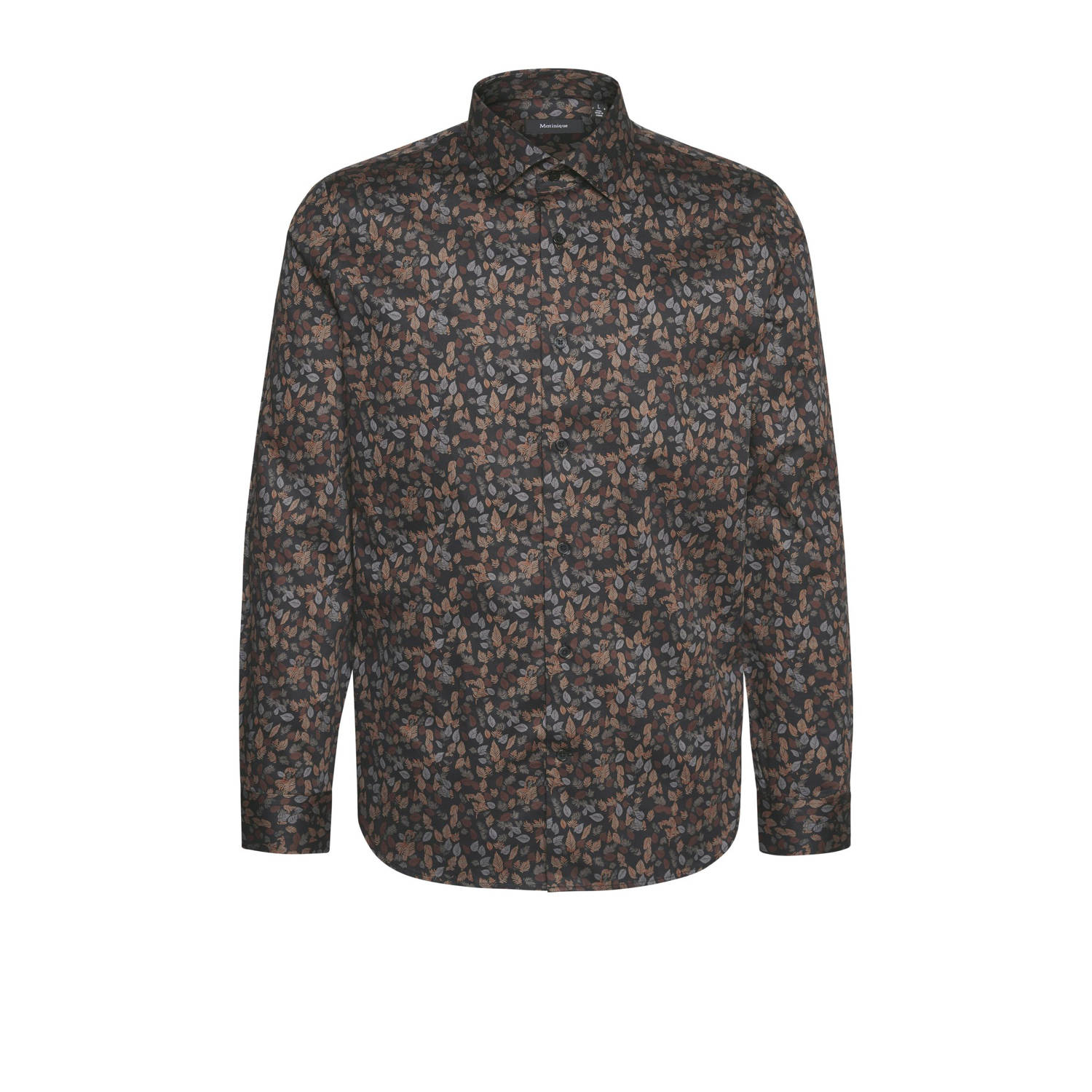 Matinique Regular fit vrijetijdsoverhemd met kentkraag model 'Trostol'